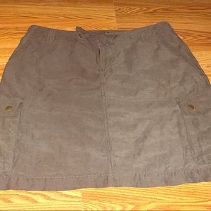 JCrew mini cargo skirt